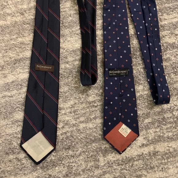 Vintage Yves Saint Laurent Ties - Picture 2 of 6